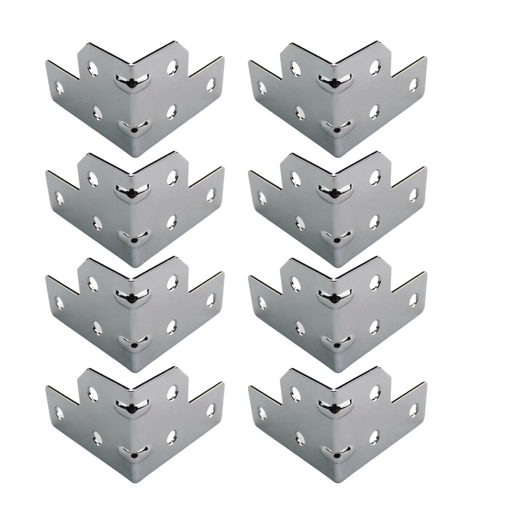 Home Improvement Retail - 8 ชิ้น/ชุด กล่องใส่อุปกรณ์ป้องกันมุมฉาก สำหรับกล่องใส่เครื่องบิน อุปกรณ์เสริมสำหรับงานปรับปรุงบ้าน