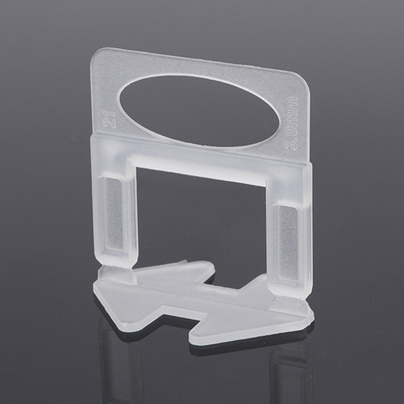 Tile Leveling Clip - คลิปยึดกระเบื้องเซรามิก 100 ชิ้น ระบบปรับระดับ สำหรับปูกระเบื้องปูพื้น ผนัง