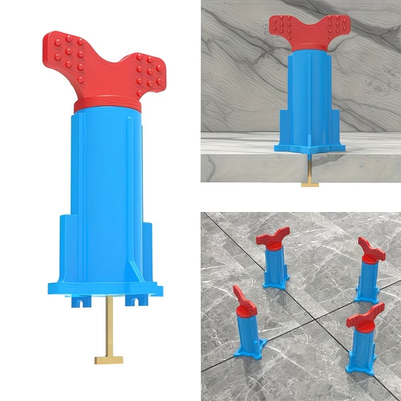Tile Leveling Clip - ชุดปรับระดับกระเบื้องแบบใหม่ 40 ชิ้น พร้อมคลิปและตัวเว้นระยะ สำหรับยึดติดผนัง พื้น
