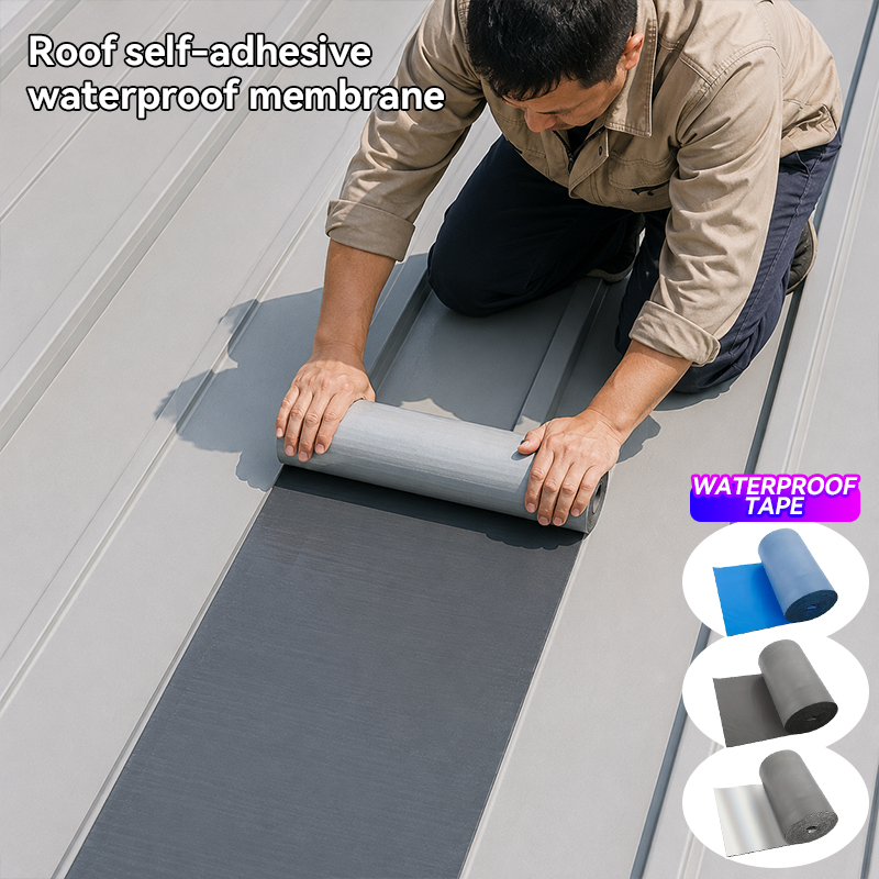 Roof Sealant Patch - เทปซ่อมแซมกันน้ำแบบมีกาวในตัว 5/10 เมตร สำหรับซ่อมรอยรั่วบนหลังคา ปิดผนึกรอยรั่ว ฉนวนกันความร้อน