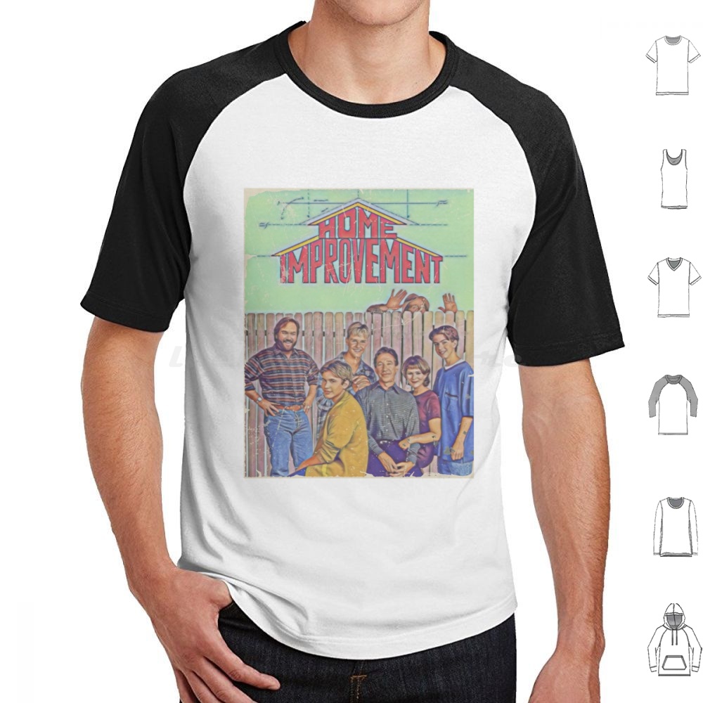 Home Improvement With Tim Allen - เสื้อยืดลายแฟนอาร์ตโฮมอินพรูว์เมนท์ ไซส์ 6XL ผ้าฝ้าย เสื้อยืดเท่ๆ โฮมอินพรูว์เมนท์