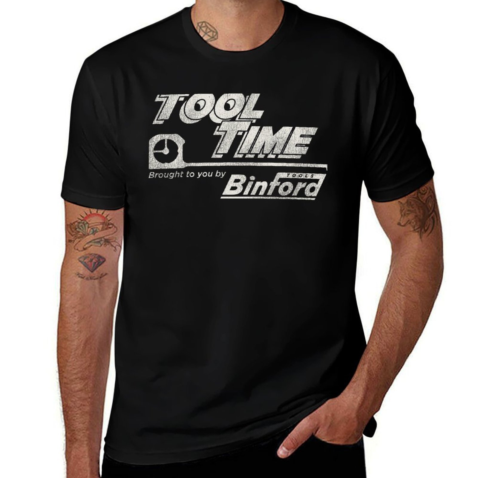 เสื้อยืดแขนสั้นขนาดใหญ่ลาย Too - Home Improvement Man บทวิจารณ์และราคา