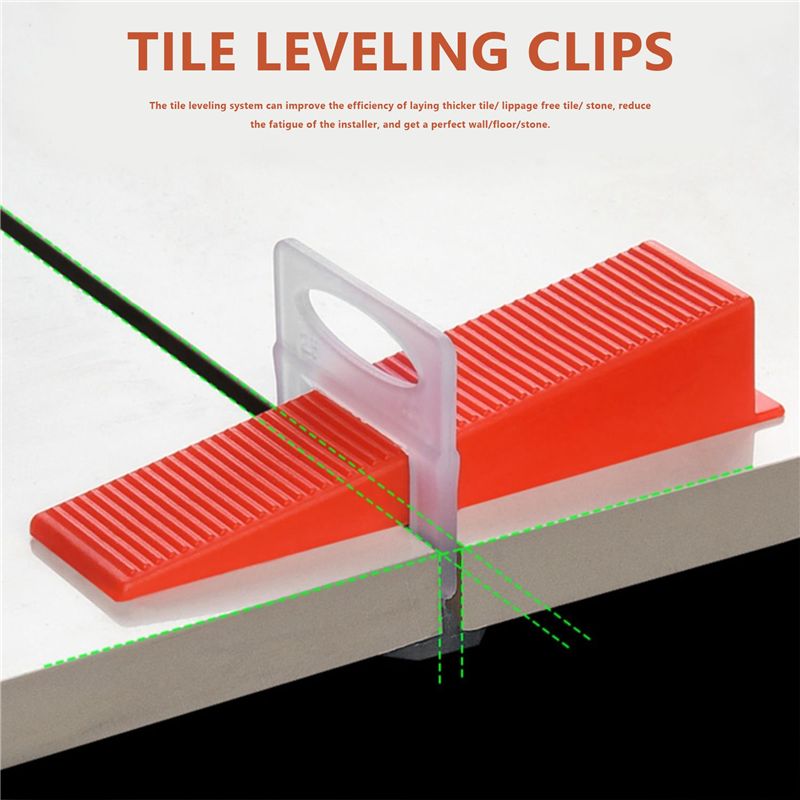 คลิปปรับระดับกระเบื้อง A84X ขน - Tile Leveling Clip บทวิจารณ์และราคา