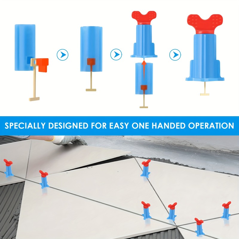 ชุดปรับระดับกระเบื้องแบบใหม่ 4 - Tile Leveling Clip บทวิจารณ์และราคา