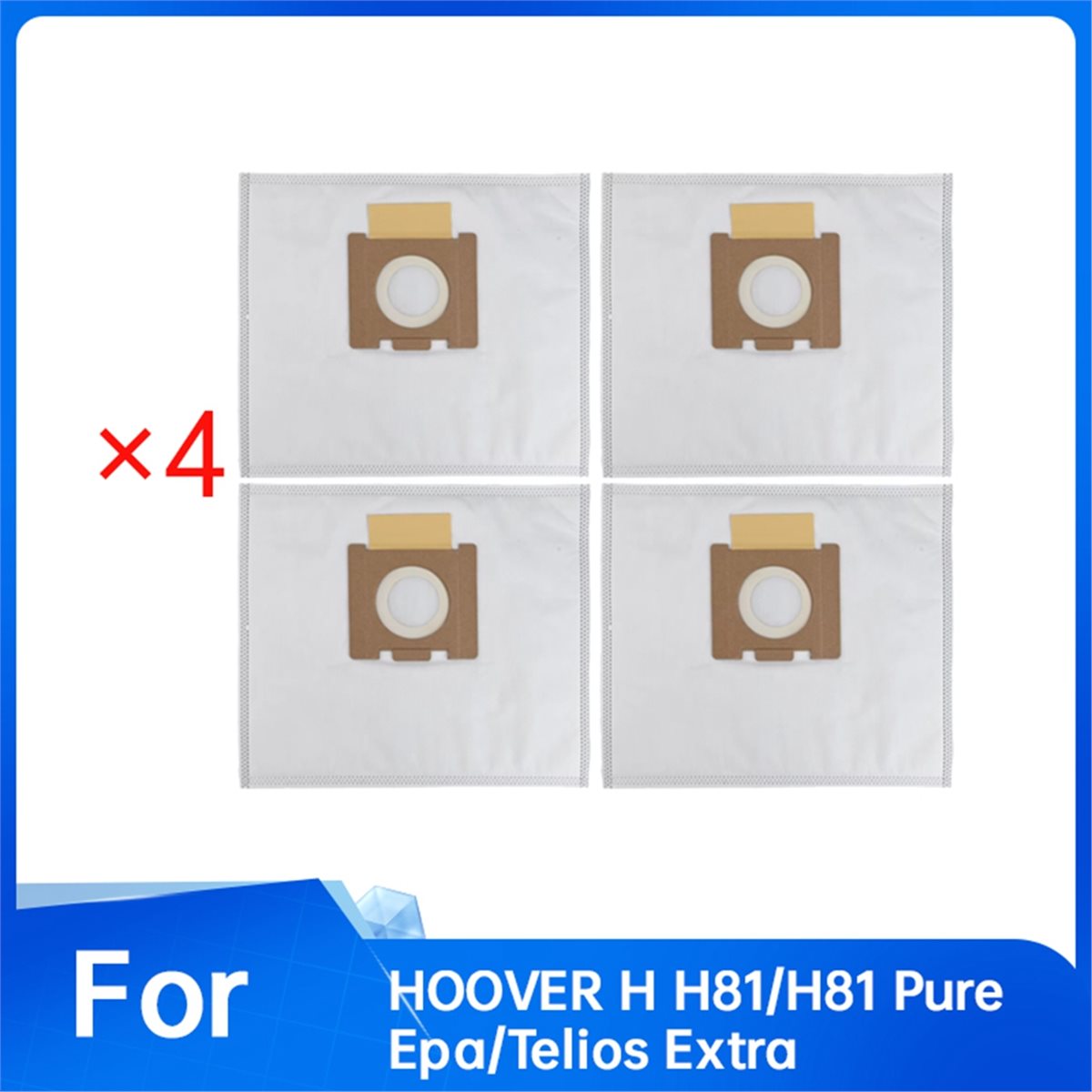(ABJZ) ถุงเก็บฝุ่น 4 ชิ้นสำหรั - Home Improvement Materials บทวิจารณ์และราคา