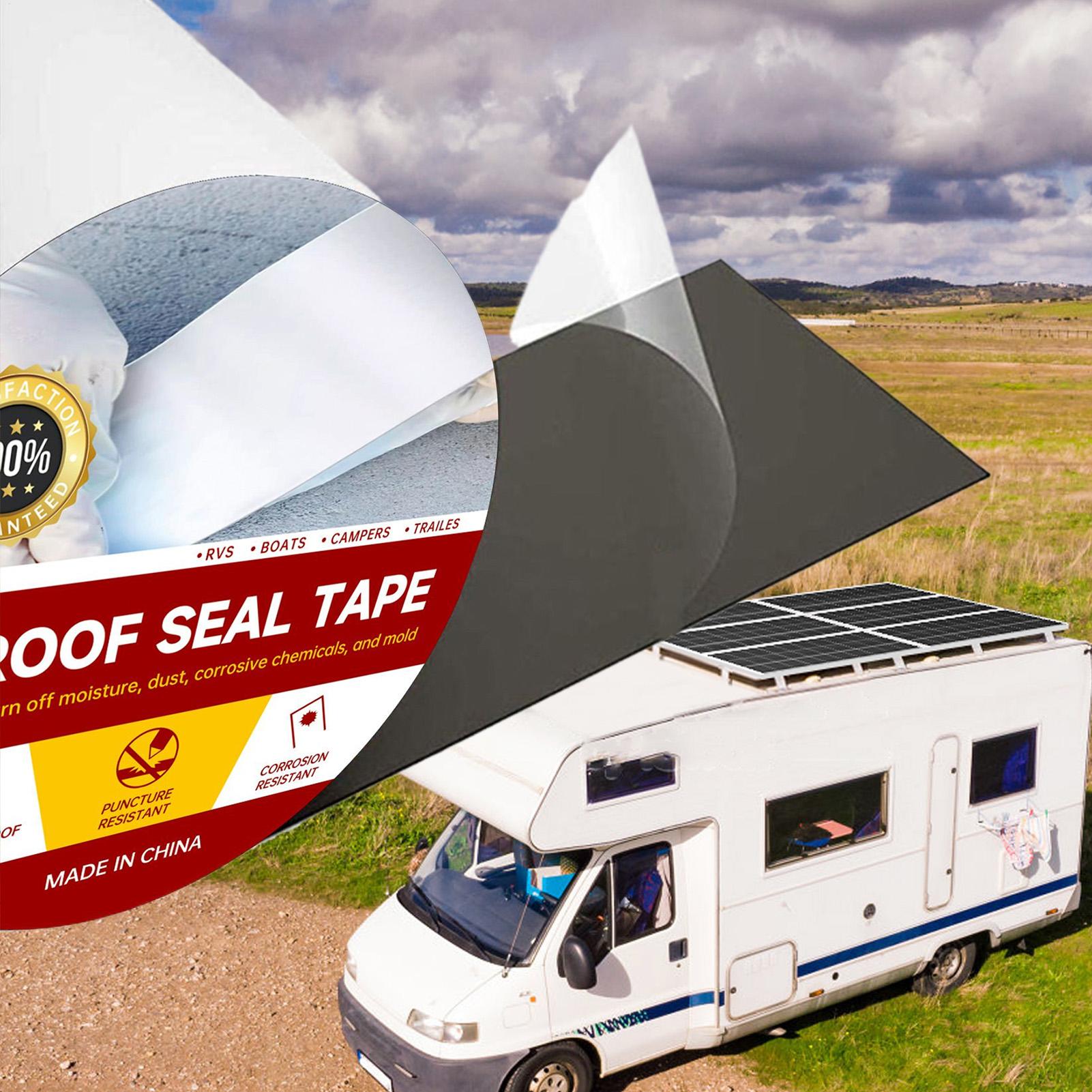 เทปซีลหลังคา RV กันน้ำ สำหรับร - Roof Sealant Patch บทวิจารณ์และราคา