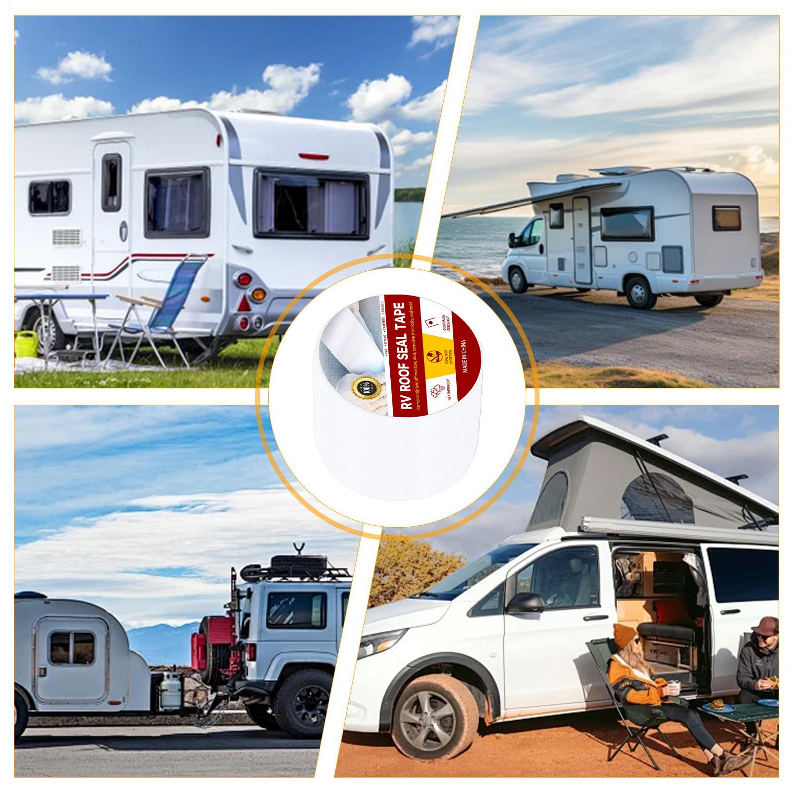 เทปซีลหลังคา RV กันน้ำ สำหรับร - Roof Sealant Patch บทวิจารณ์และราคา