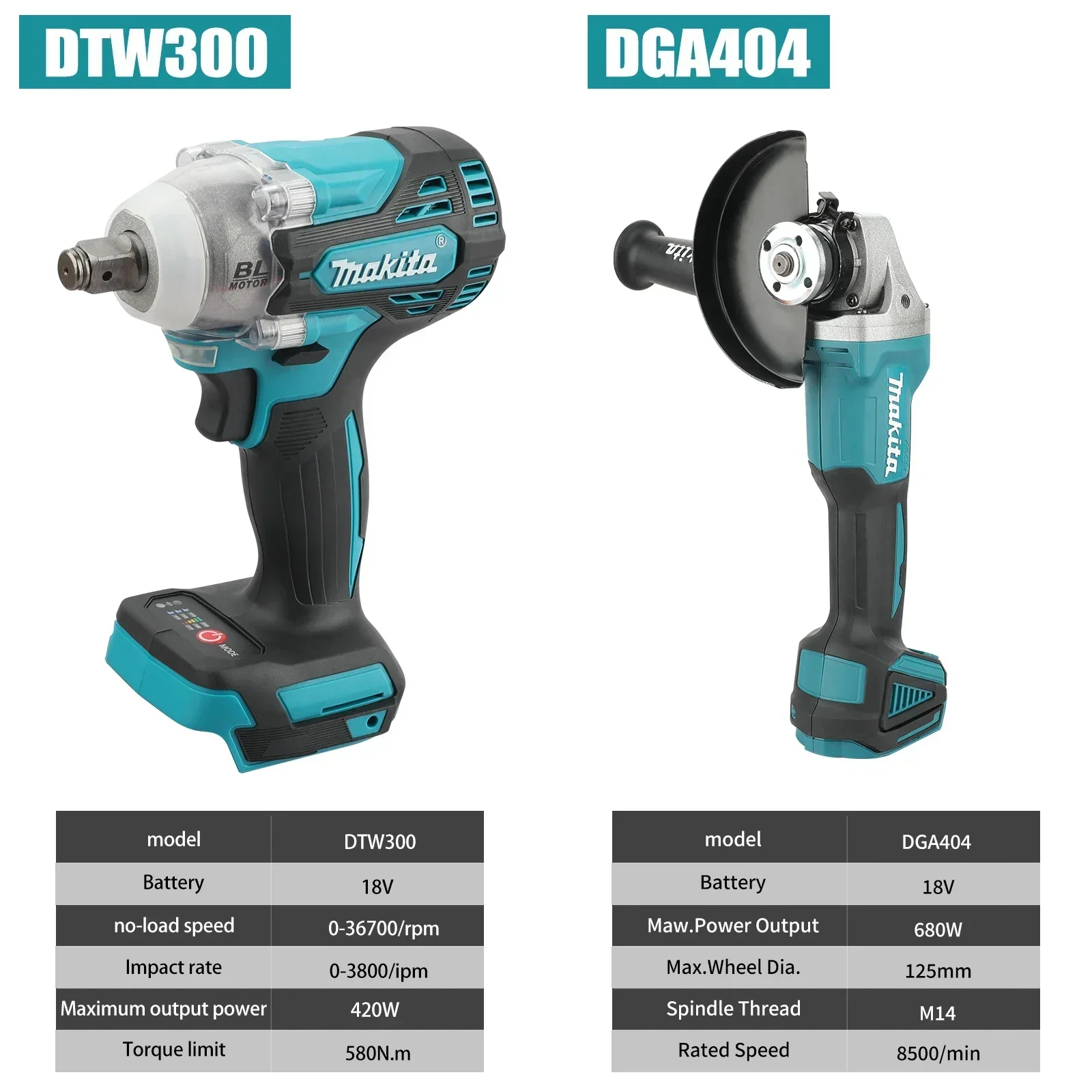 ชุดเครื่องมือ Makita 18V 2-in- - Makita Drill Dtw300 บทวิจารณ์และราคา
