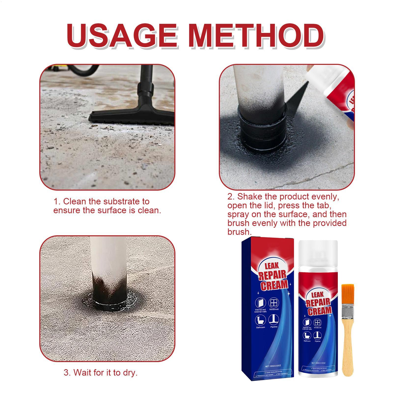 น้ำยาซ่อมรอยรั่ว 100 มล. ป้องก - Roof Sealant Patch บทวิจารณ์และราคา