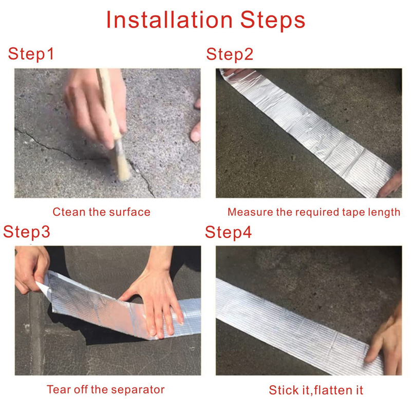 เทปปิดผนึกบิวทิลป้องกันการรั่ว - Roof Sealant Patch บทวิจารณ์และราคา